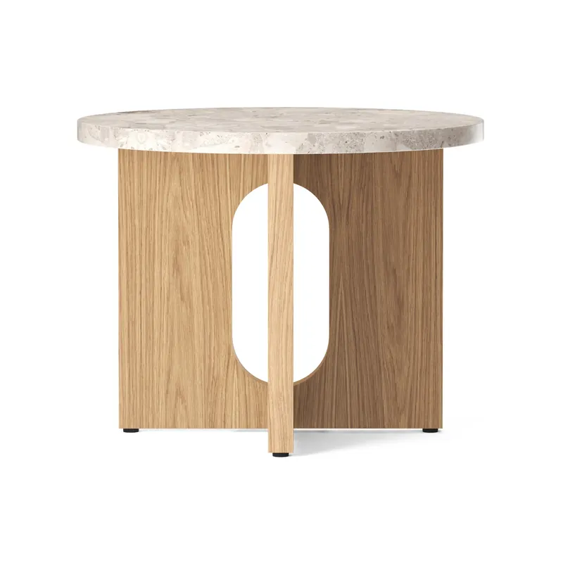 Androgyne sidobord Ø50 cm ekbas från Audo Copenhagen Säker betalning