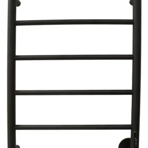 Snabb frakt Somatherm HD Handdukstork Sulvik EC-80 höger Svart 800 mm x 530 mm