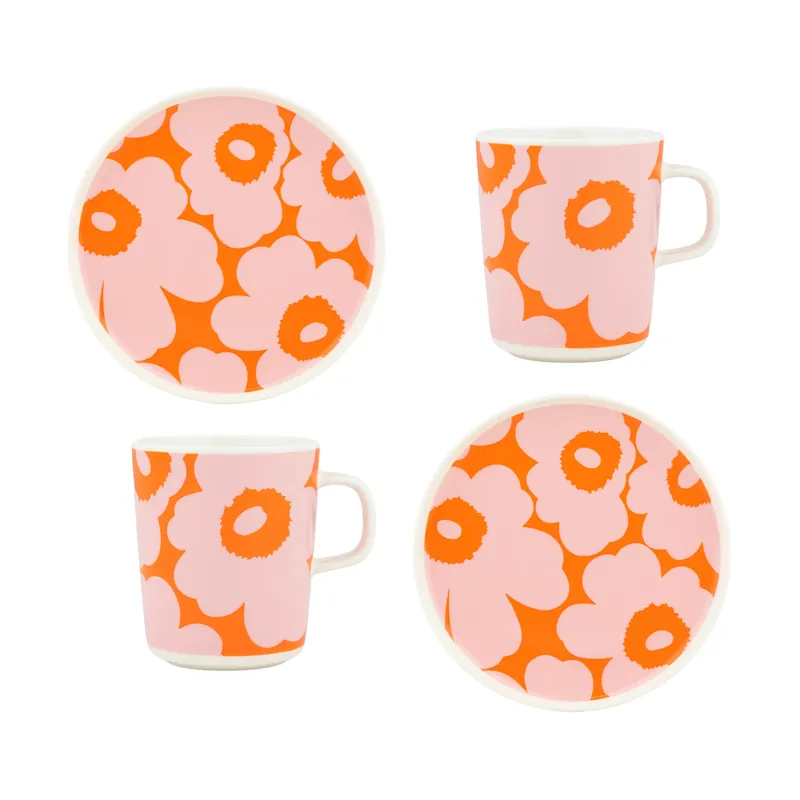 Handla nu Unikko frukostset från Marimekko