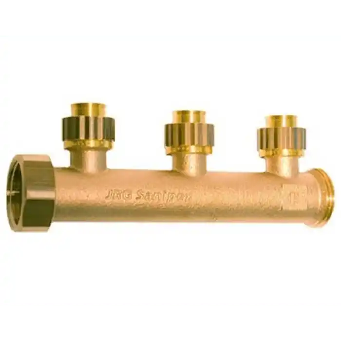Sanipex Classic Tappvattenfördelare 3 uttag kongrepp x löpmutter-utvändig 12x1,7 mm x 1" MN Lågt pris