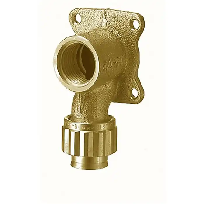 Sanipex Classic Väggfäste kongrepp-invändig 4 hål 16x2,2 mm x R15 Expressleverans