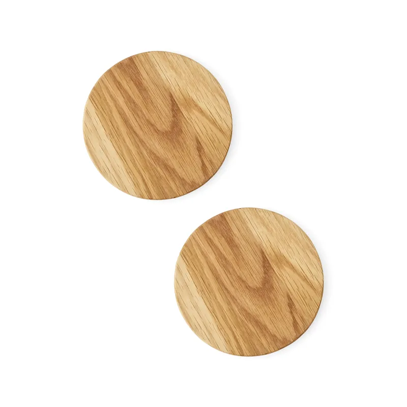 Expressleverans New Norm glasunderlägg i trä 2-pack från Audo Copenhagen
