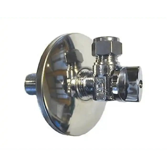 Sanipex Classic Vinkel med avstängning till väggdosa utvändig-klämring R15 x 10 mm Rabatt