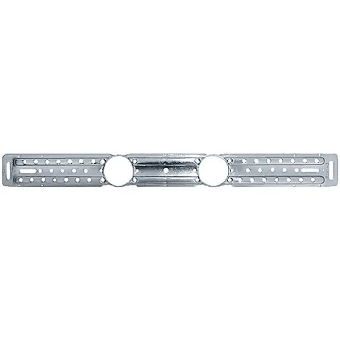 Billig Sanipex Classic Fästskena till väggbox dubbel (c/c 120 mm) 520 mm