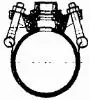 Endast denna vecka Hawle 3800, Anborrningsbygel, 100xR50, PN16