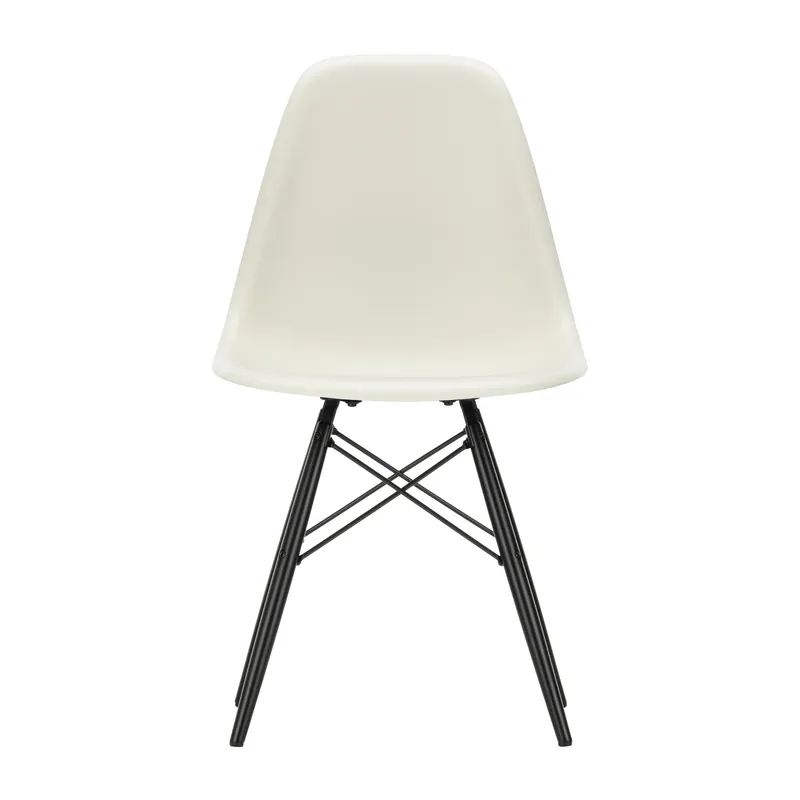 Eames plastic side chair DSW stol svartbetsad från Vitra Trygg betalning
