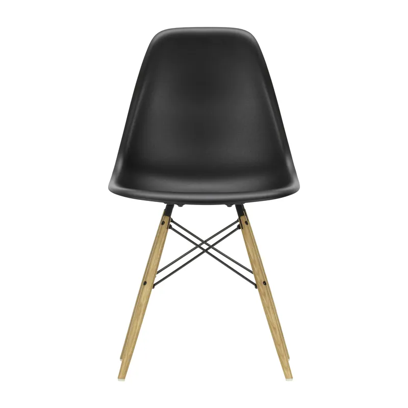 Snabb frakt Eames plastic side chair DSW stol askben från Vitra