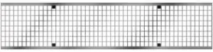 Erbjudande ACO Drain Rutgaller Varmförsinkat 1 meter