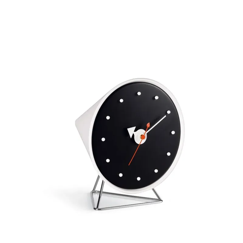 Snabb frakt Cone clock bordsklocka från Vitra