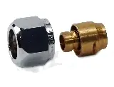 Extra rabatt Gustavsberg, Vatette-plast, Kopplingsset, 12x2,0, förkromad