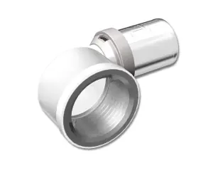 Billig PressPex, Vinkelkoppling, invändig gänga, AX20xG20x90°, avz-mässing