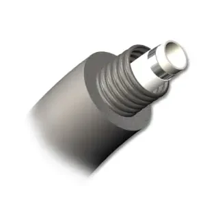 Begränsat antal LK, PAL Universalrör A16 RiR Extra, Kombirör rör-i-rör, diffusionsspärr/10mm isolering, vit rör/svart isolering