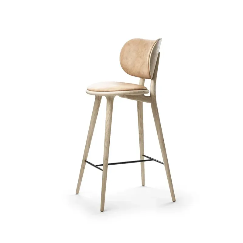 Populär Mater High Stool Backrest barstol hög från Mater