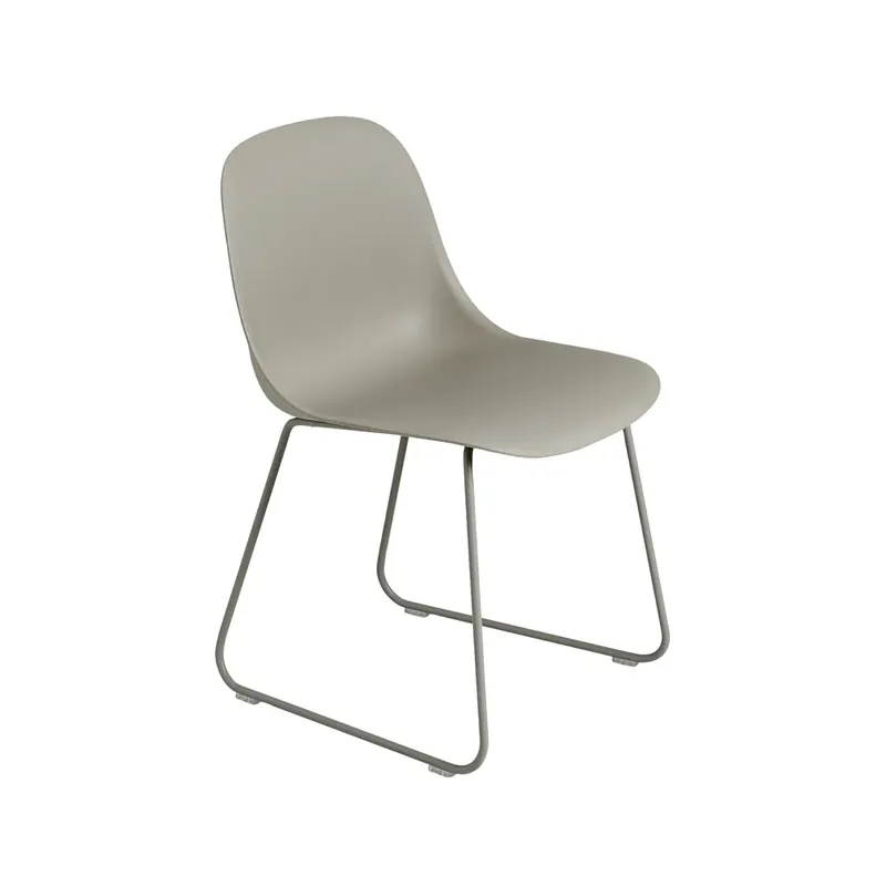 Beställ nu Fiber stol stålmedar plastsits från Muuto