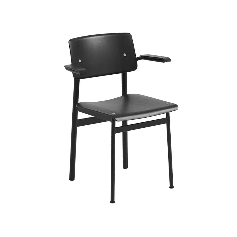 Loft karmstol med armstöd från Muuto Billig