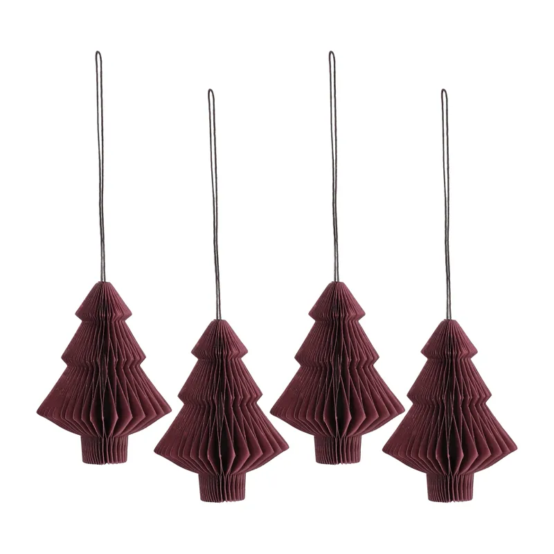 Beställ idag Tree julgranshänge 4-pack från Scandi Living