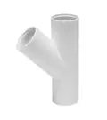 Fri frakt Faluplast, Falu Vulk 74820, Grenrör, med gummitätning, vit