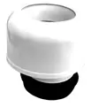 Faluplast, Falu 59850, WC-anslutning, exc 17mm med huv och manschett, vit Outlet