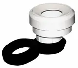 Faluplast, Falu 59870, WC-anslutning, excentrisk 12mm, vit Köp nu