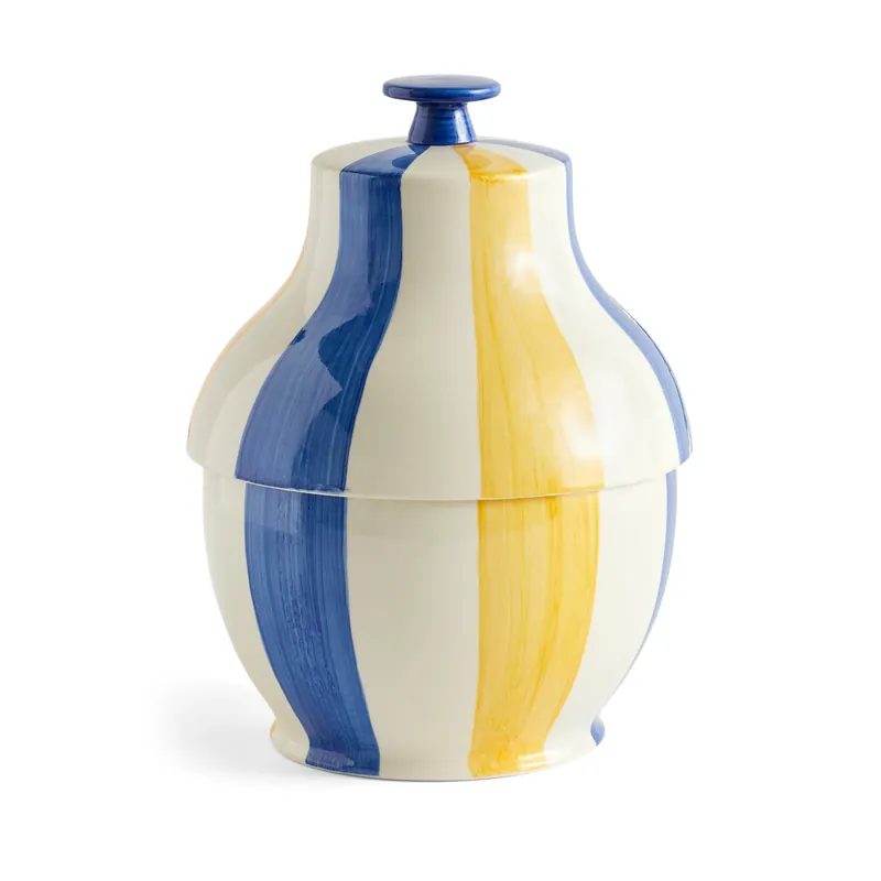 Fynd Sobremesa stripe kakburk Ø19 cm från HAY
