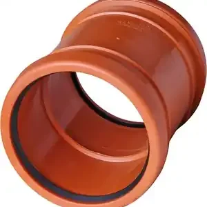 Säker betalning Markdubbelmuff, 110mm, SN4 SS-EN 1852-1, PP