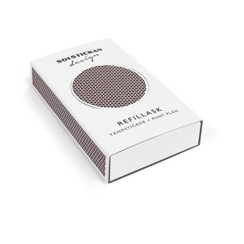 Handla nu Solstickan tändstickor refill 50-pack från Solstickan Design