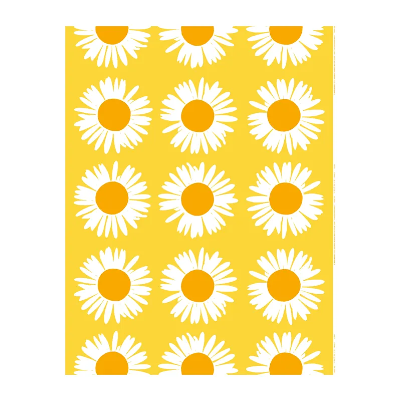 Auringonkukka bomullstyg från Marimekko Trygg betalning