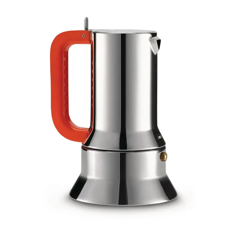 9090 manico forato espresso kaffebryggare från Alessi Begränsad tid