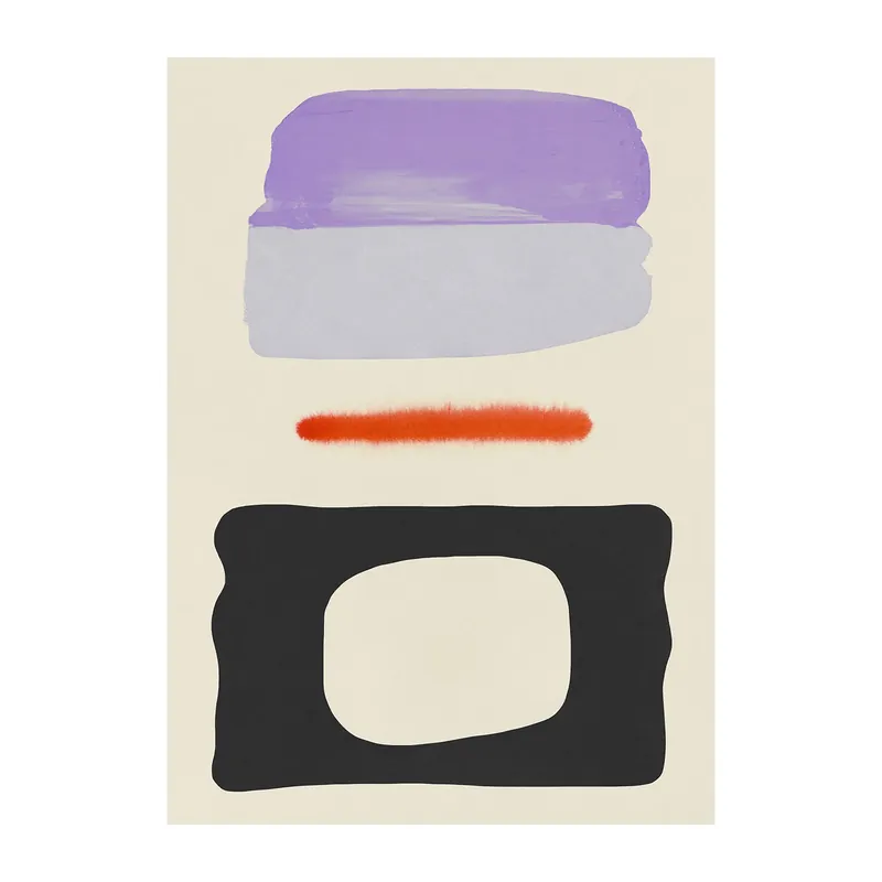 Three Shapes poster från Paper Collective Nyhet