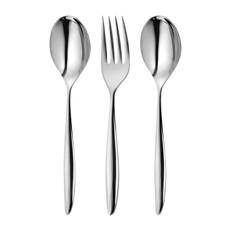Hidcote Bright serveringsbestick 3 delar från Robert Welch Handla nu