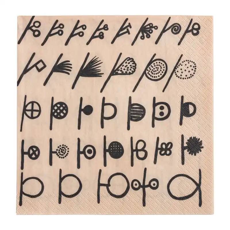 Oiva Toikka Twig servett 20-pack från Iittala Endast idag