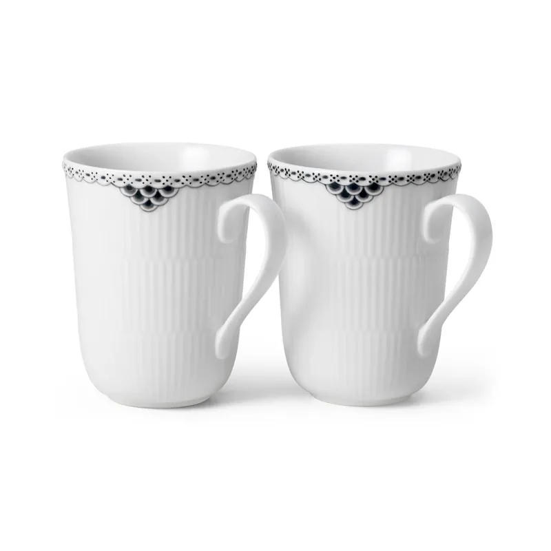 Black Lace kopp 2-pack från Royal Copenhagen Fynd