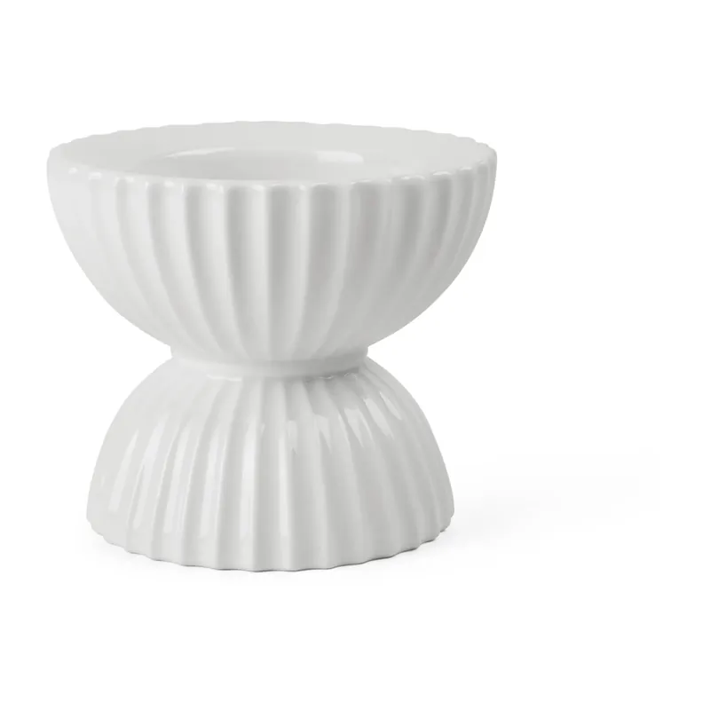 Sänkt pris Lyngby Tura blockljusstake Ø11,5 cm från Lyngby Porcelæn