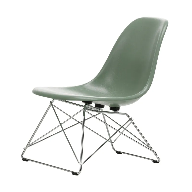 Eames Fiberglass Side Chair LSR loungestol från Vitra Trygg betalning