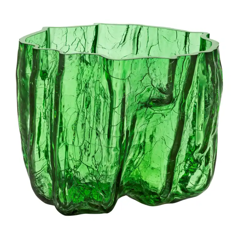 Fynd Crackle vas 17,5 cm från Kosta Boda