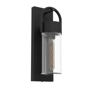 Köp online Eglo Vägglampa Utebelysning Eglo Carraro Svart/Klar Svart - Trädgård & spabad