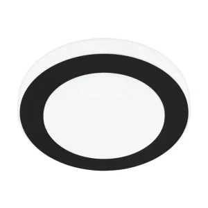 Snabb frakt Eglo Vägg-/Taklampa Eglo Led Carpi 300 mm, Svart, Vit Vit/Svart - Belysning & el