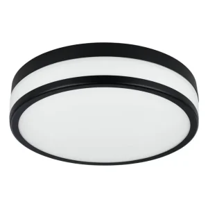 Eglo Vägg-/Taklampa Eglo Led Palermo 295 mm, Svart/Vit Vit/Svart - Belysning & el Rabatt