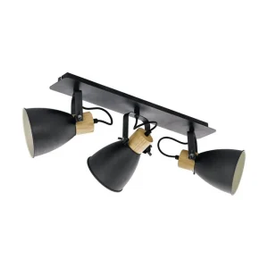 Eglo Spotlight Eglo Coswarth med 3 Lampor Antracit/Beige/Brun - Belysning & el Sista chansen