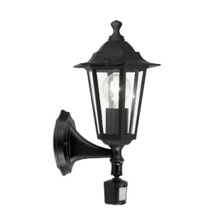 Eglo Vägglampa Utebelysning Eglo Laterna 4 med Sensor Svart - Trädgård & spabad Säker betalning