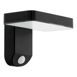 Köp nu Eglo Vägglampa Utebelysning Eglo Pation med Sensor Svart - Belysning & el