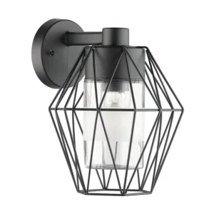 Snabb leverans Eglo Vägglampa Utebelysning Eglo Canove Svart - Belysning & el