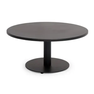 Säker betalning Hillerstorp Soffbord Utomhus Hillerstorp Näsby Ø80 cm Svart Svart - Utemöbler