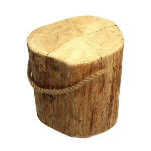 Extra rabatt Stubbe EcoFurn Pölkky 45 cm Ø36-45 cm Natur - Utemöbler