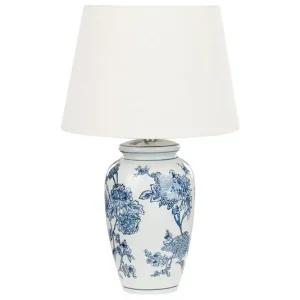 Virhal Bordslampa 54 cm E27 Vit/Blå - Belysning & el Bästa pris