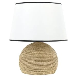 Zannone Bordslampa 46 cm E27 Ljus trä/Vit - Belysning & el Rabatter