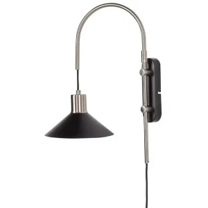 Ozmi Vägglampa E27 E27 Silver/Svart - Belysning & el Erbjudandepris