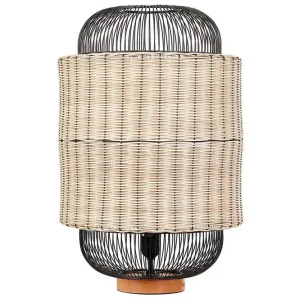 Leftyr Bordslampa 55 cm E27 Svart/Natur - Belysning & el Begränsat erbjudande