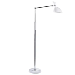 Premium Medro Golvlampa 169 cm Svart/Vit - Belysning & el