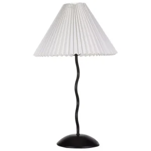 Montecristo Bordslampa 49 cm E27 Svart/Vit - Belysning & el Utförsäljning